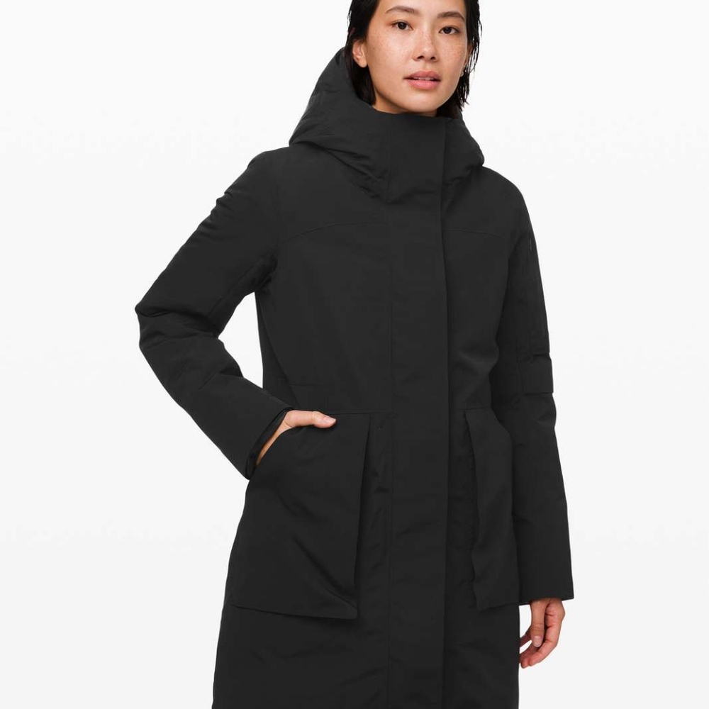 NWT Lululemon Winter Warrior 3 in 1 Parka Size 6 Black